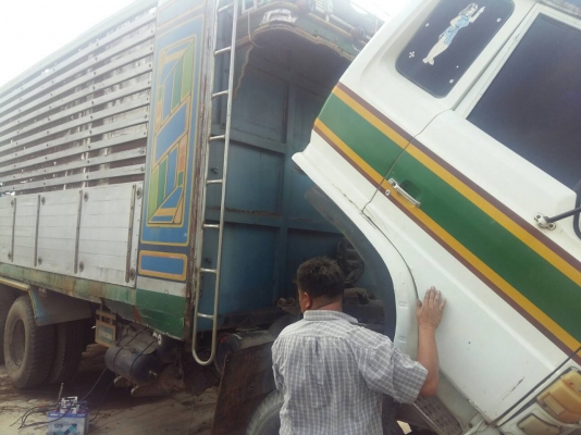 ขายสิบล้อ HINO KT725 ช่วงล่างZMเพลาเดียว ดั้มคอกเกษตร เครื่องดี เบรคทริฟฟี่คัชชีสวย เอกสารเล่มทะเบียน