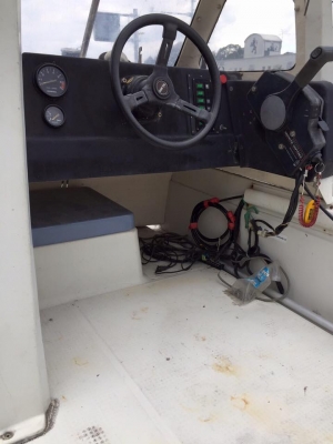 เรือยามาฮ่า UF20 เครื่องฮอนด้า 50 แรงโฟ