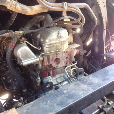 ขายรถสิบล้อ HINO FM2P 320แรง ไฮสปิด ปี49 ดั้มมิเนียม อู่ ST เทเลอร์ มีระบบลากพ่วง