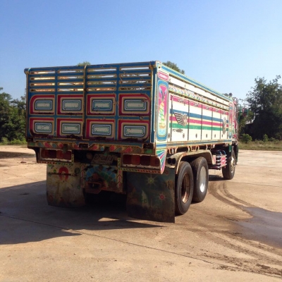 ขายรถสิบล้อ HINO FM2P 320แรง ไฮสปิด ปี49 ดั้มมิเนียม อู่ ST เทเลอร์ มีระบบลากพ่วง