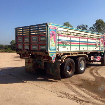 ขายรถสิบล้อ HINO FM2P 320แรง ไฮสปิด ปี49 ดั้มมิเนียม อู่ ST เทเลอร์ มีระบบลากพ่วง