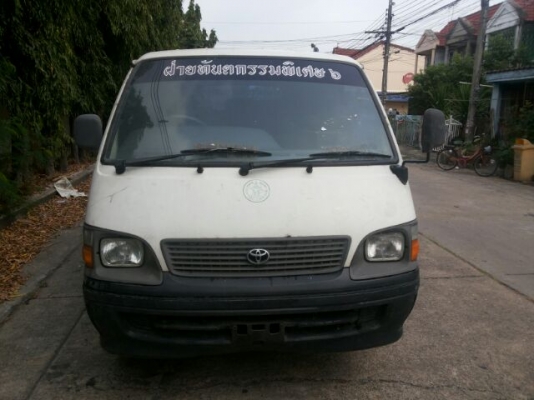 TOYOTA รถตู้ มือ 1 ปี 99 HIACE สวยๆเดิมทั้งคัน ใช้มา 1.5 แสนกิโล