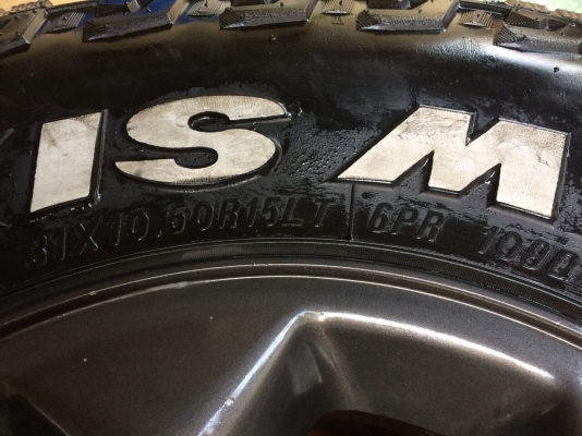 ล้อพร้อมยาง maxxis mud 31 ปี 13