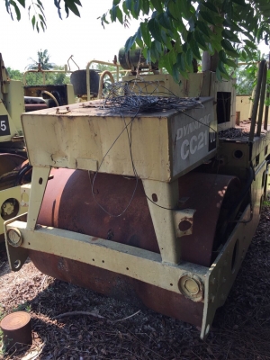 ขายด่วนรถบด2ล้อเหล็กสั่นหน้าสั่นหลังขนาด7ตัน DYNAPAC CC21พร้อมใช้งาน เล่มทะเบียน