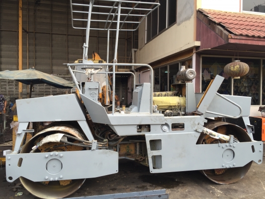 ขายด่วนรถบด2ล้อเหล็กสั่นหน้าสั่นหลังขนาด7ตัน DYNAPAC CC21พร้อมใช้งาน เล่มทะเบียน