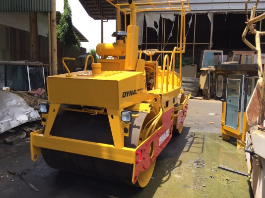 ขายด่วนรถบด2ล้อเหล็กสั่นหน้าสั่นหลังขนาด7ตัน DYNAPAC CC21พร้อมใช้งาน เล่มทะเบียน