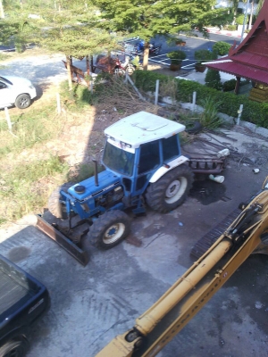 รถไถ2เพลา...7610 เล่มพร้อม มีดันหน้า จานเจ็จ รถสวยพร้อมใช้