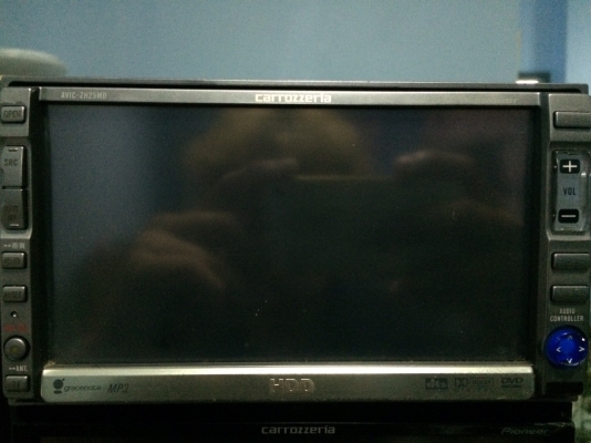 Pioneer AVIC-ZH25MD HDD30GB DVD-RW NTSC MP3-RW CD-RW MD-RW แผ่นแท้ แผ่นไลท์อ่าน AUX Vedio in Vedio out Camera Back จอทัชสกรีน ปรับระดับจอ ปรีเอ้า1ชุด ต่อทีวีดิจิตอลได้ Made in Japan มือ2 ญี่ปุ่น