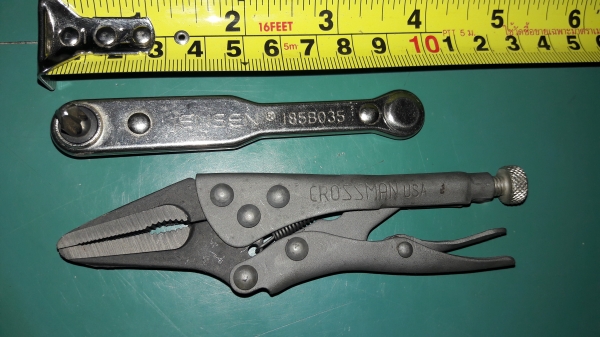 ขายคีมล็อคปากยาวCROSSMAN USA. SIZE 5"ใหม่เก่าเก็บ