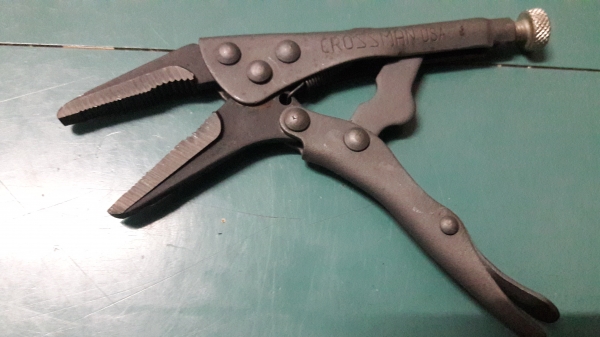 ขายคีมล็อคปากยาวCROSSMAN USA. SIZE 5"ใหม่เก่าเก็บ