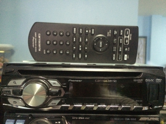 PIONEER DVH-570 USB IPOD DVD VCD MP3 CD AUX2ช่อง ปรีเอ้า2ชุด VEDIO INและVEDIO OUT พร้อมรีโมท มือ2 ญี่ปุ่น
