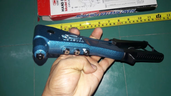 ขายคีมยิงรีเว็ทตรากุ้งญี่ปุ่นLOBSTER HR-002A Made in Japan.