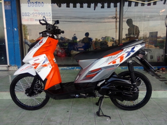 TTX สีขาว-ส้ม รถปลายปี55 เครื่องดีแต่งสวยลงล้อมาอย่างเดียว ภาษี+พรบครบครับ