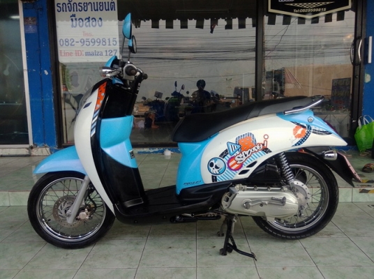 Scoopy-i รถปี55 หัวฉีดประหยัดน้ำมัน สวยๆเครื่องดีราคาถูกครับ