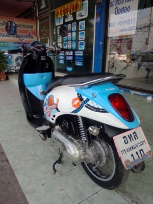 Scoopy-i รถปี55 หัวฉีดประหยัดน้ำมัน สวยๆเครื่องดีราคาถูกครับ