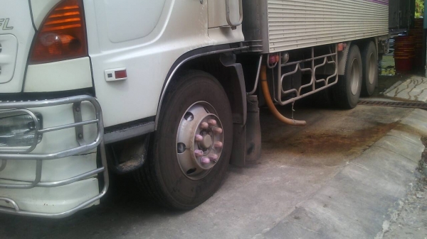 รถฮีโน่ 10 ล้อ ตู้เย็น  FL1J   260 แรงม้า. ปี 48.   สนใจติดต่อ  081 - 6079515