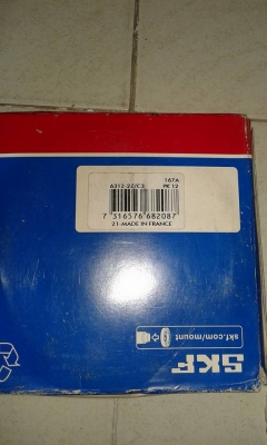 แบริ่ง 6312-2z/3c NKF