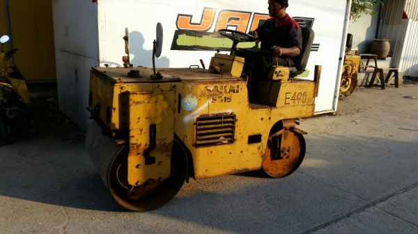 ขาย รถบด หน้าเหล็กหลังเหล็ก SAKAI VSG1 เครื่องดีเซล เก่าญี่ปุ่น