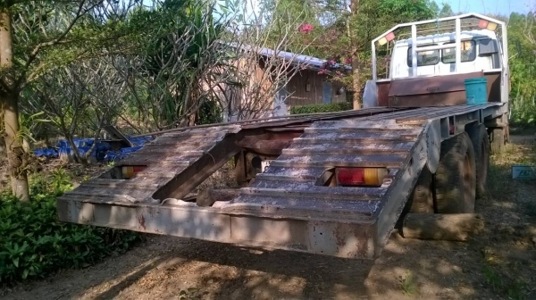 สิบล้อ 2เพา ท้ายลาก ฮีโน่ FM3H195แท้ สโลส 2เพา บรรทุกแม็คโค 200 สภาพดีเดิมๆพร้อมใช้งาน ทะเบียนพร้อมโอน