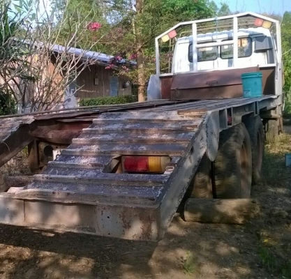 สิบล้อ 2เพา ท้ายลาก ฮีโน่ FM3H195แท้ สโลส 2เพา บรรทุกแม็คโค 200 สภาพดีเดิมๆพร้อมใช้งาน ทะเบียนพร้อมโอน