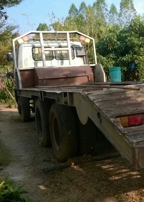 สิบล้อ 2เพา ท้ายลาก ฮีโน่ FM3H195แท้ สโลส 2เพา บรรทุกแม็คโค 200 สภาพดีเดิมๆพร้อมใช้งาน ทะเบียนพร้อมโอน