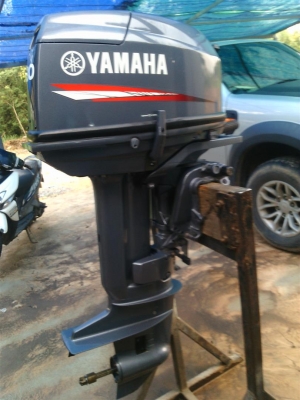 เครื่องยามาฮ่า 30แรง เหมือนใหม่ ใช้งานแค่ 3 ชม.น้ำจืดนะ เหมือนใหม่