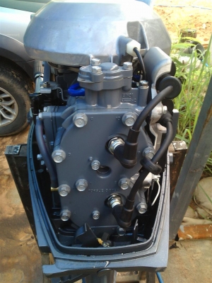 เครื่องยามาฮ่า 30แรง เหมือนใหม่ ใช้งานแค่ 3 ชม.น้ำจืดนะ เหมือนใหม่