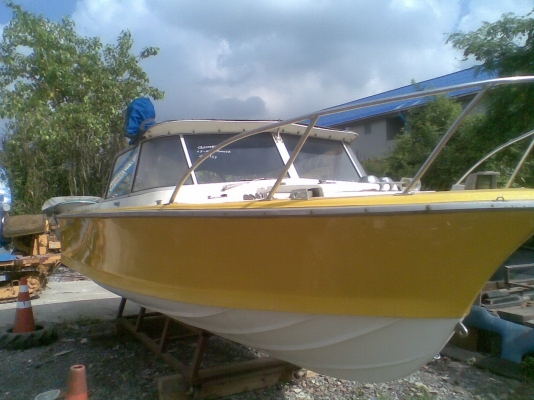 ขายเรือ Yamaha 18 ฟุต ราคา 90,000 บาทถ้วน