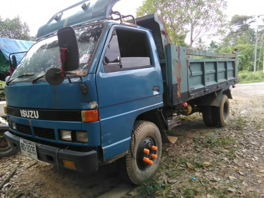 6ล้อดัมพ์ 115เเรง ISUZU NPR59LU5-7102036 รถห้างเเท้เล่มทะเบียพร้อม