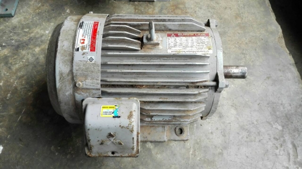 Sell>> มอเตอร์ Mitsubishi 5 HP. 1430 RPM. 380V. Type SF-JR สภาพสวย เดิมๆ วิ่งเงียบพร้อมใช้งาน