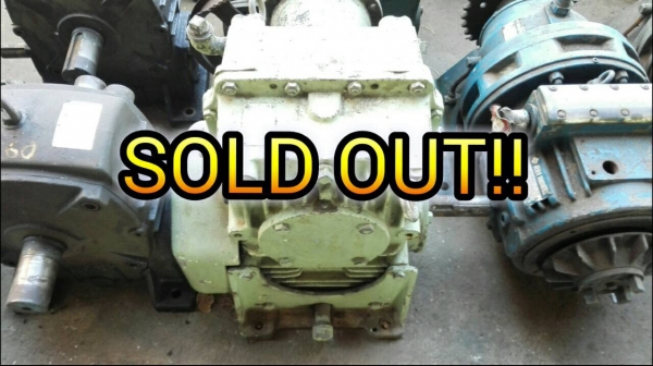 **** SOLD **** วอร์มเกียร์ทด Taiwan No.185 ทด 1:5 สวยสดแน่นพร้อมใช้งาน