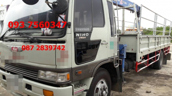 ขายรถบรรทุก 6 ล้อ ติดเครน TADANO 3 ตัน / ตัวรถ HINO