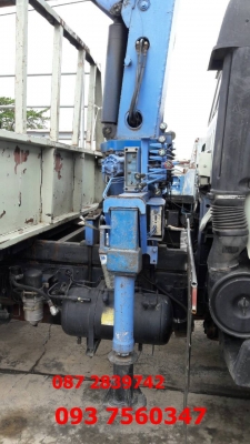 ขายรถบรรทุก 6 ล้อ ติดเครน TADANO 3 ตัน / ตัวรถ HINO