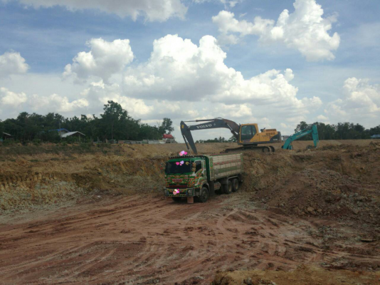 ขายรถบรรทุก 22 ล้อพ่วงแม่ลูกดัมพ์ ISUZU DECA 360 แรงม้าปี 2554 ลูกพ่วง 3 เพลา ราคา 2650000