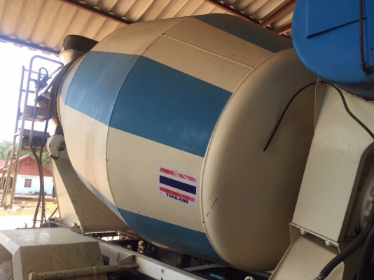 ขายรถโม่ปูนฮีโน่ 6 ล้อ 220 โม่ 4 คิว วิ่ง 7 หมื่น สภาพสวย ปี 54