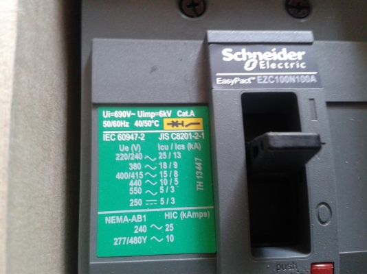 เบรกเกอร์ SCHNEIDER EZC100N3100