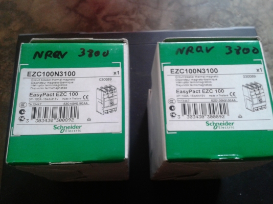 เบรกเกอร์ SCHNEIDER EZC100N3100