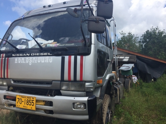 ขาย...10ล้อเพลาเดียวเครื่องพัง Nissan ud. CD10K-00021. ปี2540..