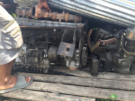 ขาย...10ล้อเพลาเดียวเครื่องพัง Nissan ud. CD10K-00021. ปี2540..