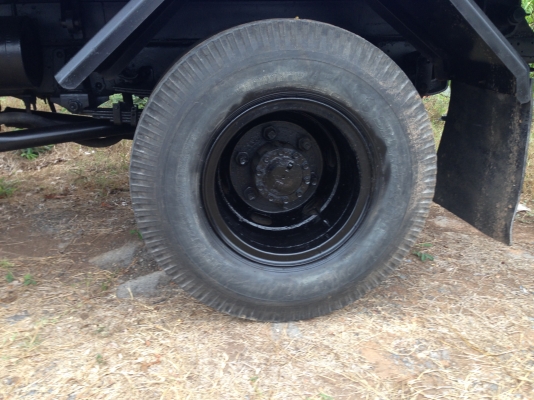 รถบรรทุก 6  ล้อดั๊มเกษตรอีซูซุ  115 แรง   NPR 59 L (รุ่นยอดนิยม)  สีน้ำเงิน