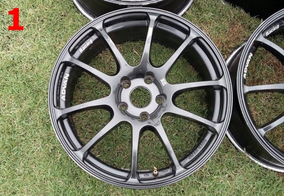 ล้อ,ADVAN RZ Gun Metallic 18X8 ET35 5H114.3 $11,000 ล้อ,ADVAN RZ Gun Metallic 18X8 ET35 5H114.3 $11,000