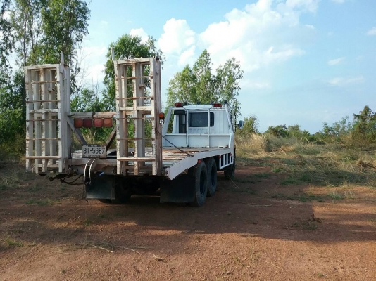 ขายหลง TD 5852 ท้ายลาดหางไฮดอริก พับได้  2 เพลา รถสวยจัด สภาพดี 0811838154