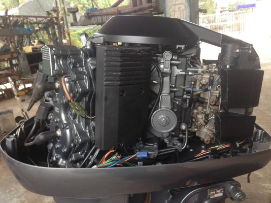 ขายเครื่องเรือ YAMAHA V4 115 เครื่องดีสตาร์ทติดง่าย สภาพสวยเหมือนใหม่ครับ ขาย 115000 บาท