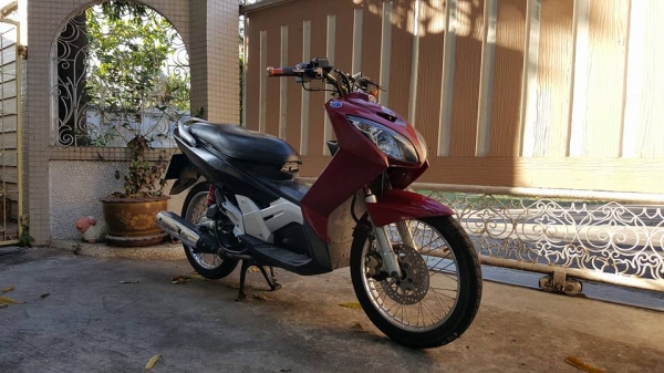 ขออนุญาติขาย YAMAHA NOUVO MX 115 ปี 2008 รุ่น โคมไฟสีฟ้า ตัวสุดท้าย