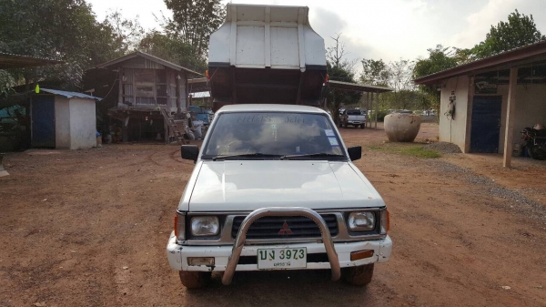 ขาย รถกระบะดั้มพร้อมใช้ MITSU L200 เครื่องดีไม่มีไอ คัสซีสวยตลอดเส้น ทะเบียนครบพร้อมโอน