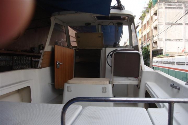 ขายเรือตกปลา yamaha f22-4 กาบสูงเครื่อง yamaha 115