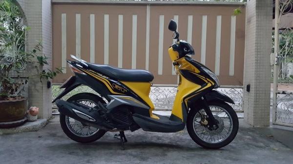 ขออนุญาติขาย YAMAHA MIO 125 GT รุ่นล่าสุด เหลืองดำ โอนให้ฟรี