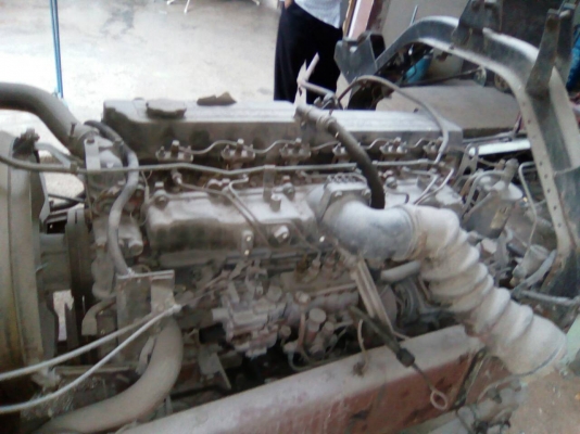 เครื่อง อีซูซุ HE 195 เครื่องสวยแห้ง ยังไม่ได้ลงจากรถ6ล้อ