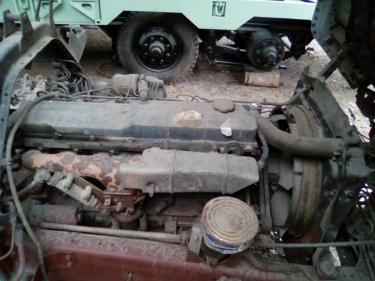 เครื่อง อีซูซุ HE 195 เครื่องสวยแห้ง ยังไม่ได้ลงจากรถ6ล้อ