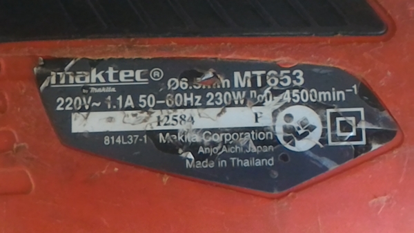 (ยกชุด 2 ตัว) สว่านไฟฟ้า MAKTEC รุ่น MT 650 ปรับหมุน ซ้าย- ขวาได้ พร้อมใช้งาน